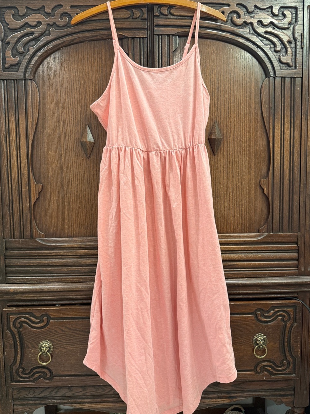 PatPat women's Pink Spaghetti-Strap Sundress